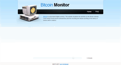 Desktop Screenshot of bitcoinmonitor.com